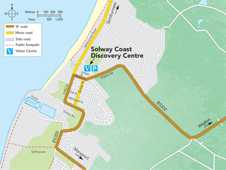 Discovery Centre,, Silloth, Map