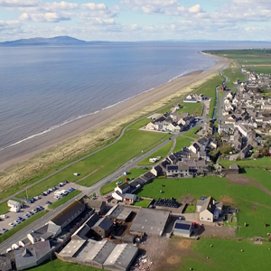 Allonby Aerial View North