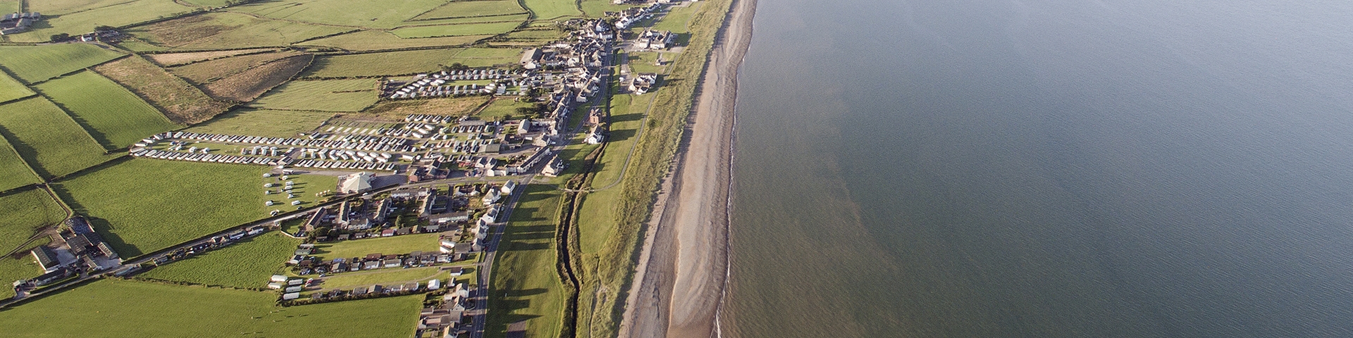 Allonby Aerial View South