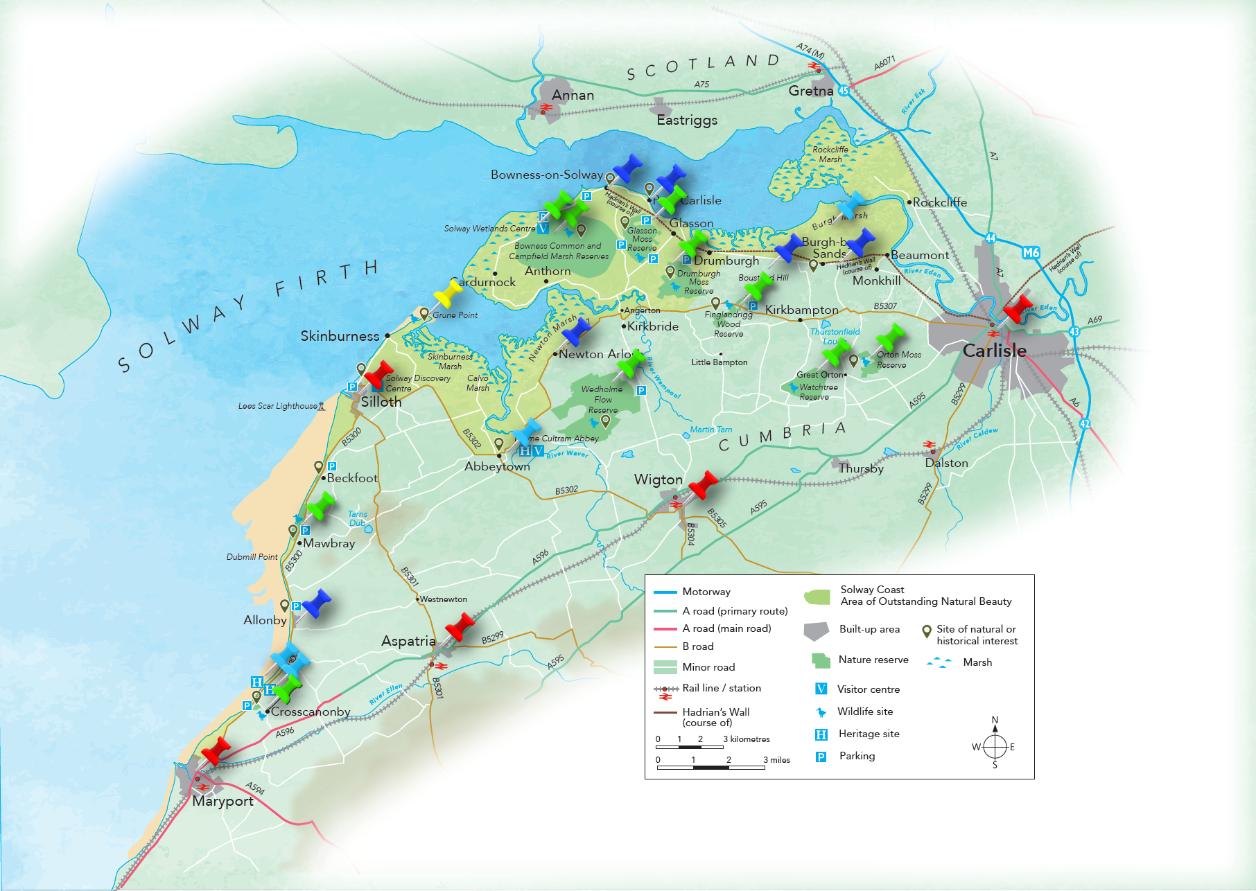 Interactive Map Solway AONB