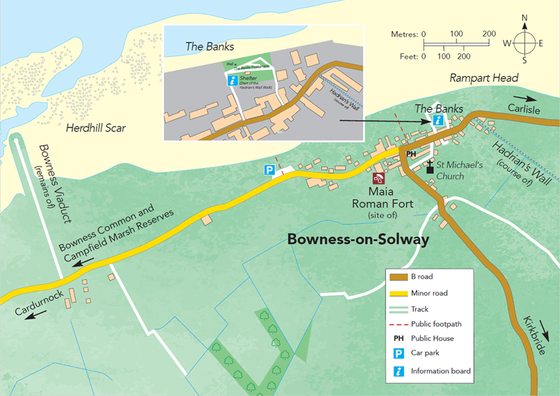 Bowness-on-Solway Map M